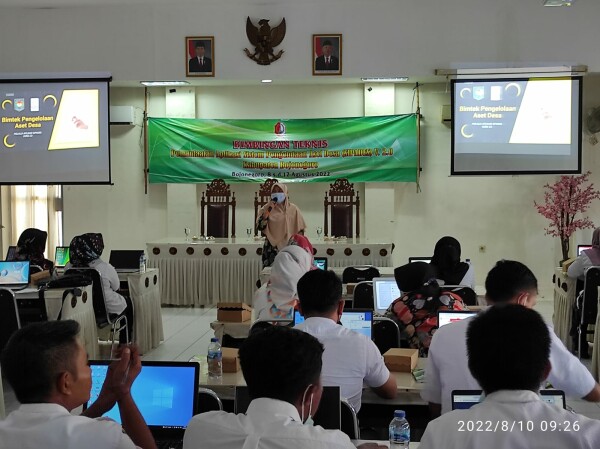 Pemkab Bojonegoro Gelar Bimtek SIPADES, Optimalkan Pengelolaan Aset Desa Berbasis Elektronik