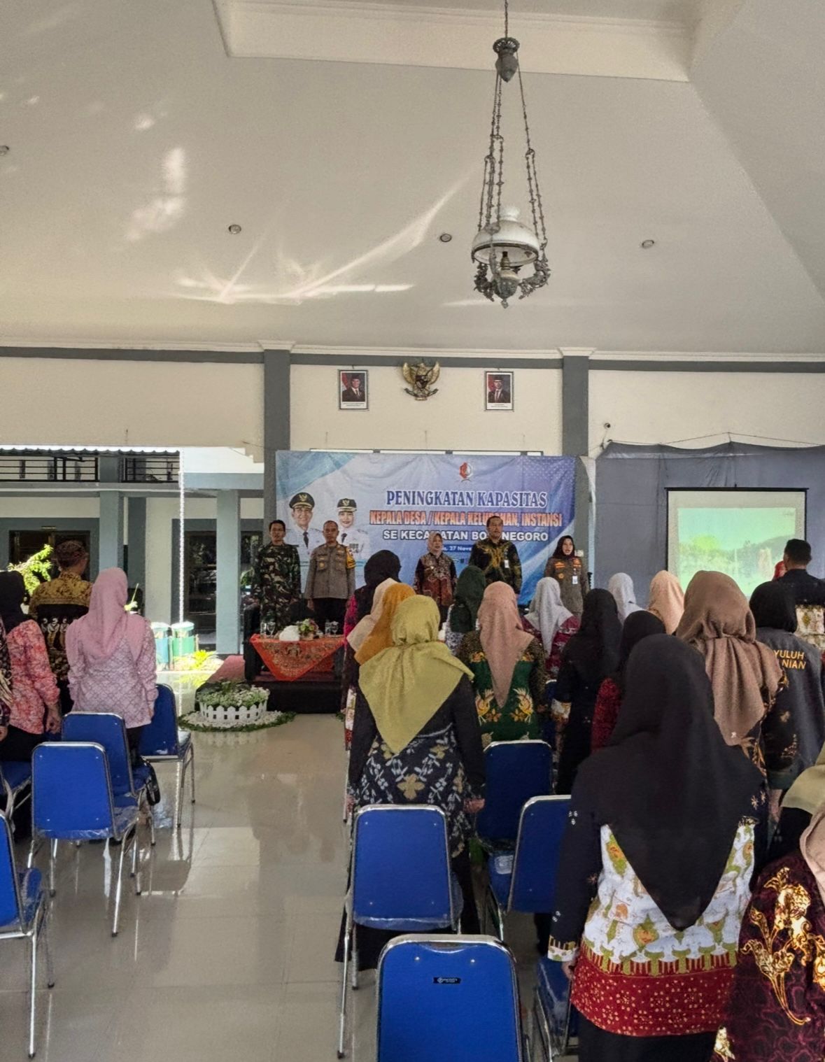 Peningkatan kapasitas Kepala Desa / Kepala Kelurahan, instansi Se-Kecamatan Bojonegoro