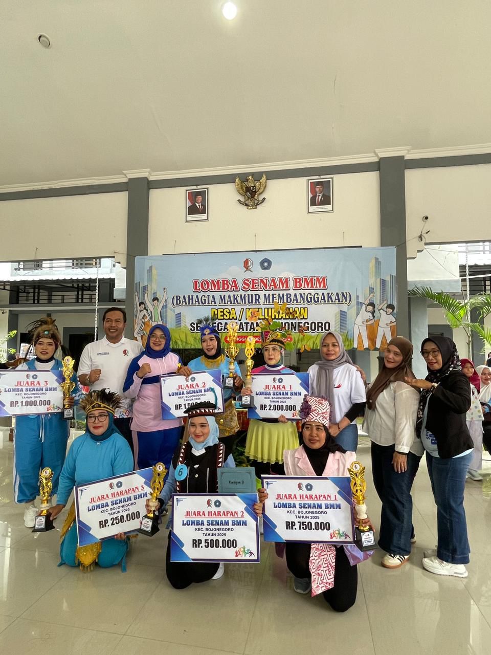 Harmoni Gerak dan Kebersamaan, Menggebrak Panggung Lomba Senam BMM
