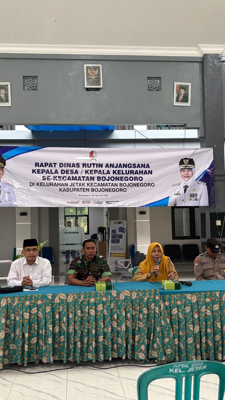 Sinkronisasi Program Kerja melalui Rapat Dinas Anjangsana Kepala Desa dan Lurah se-Kecamatan