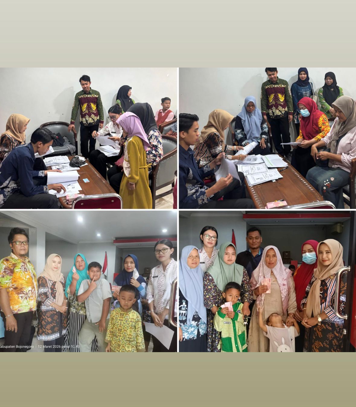 Wujud Kepedulian Sosial, Pemkab Bojonegoro Salurkan Bansos Tunai APBD 2026 bagi 125 Anak Yatim Piatu