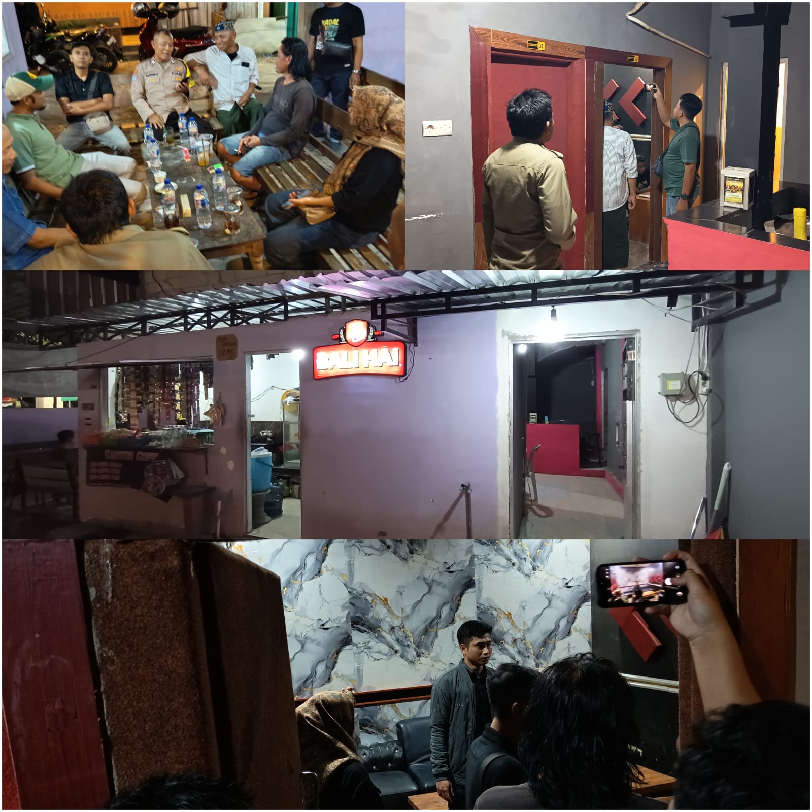 Respon Keluhan Warga, Tim Gabungan Tegur Pengelola "Kantor Cafe" Sukorejo Soal Operasional Karaoke