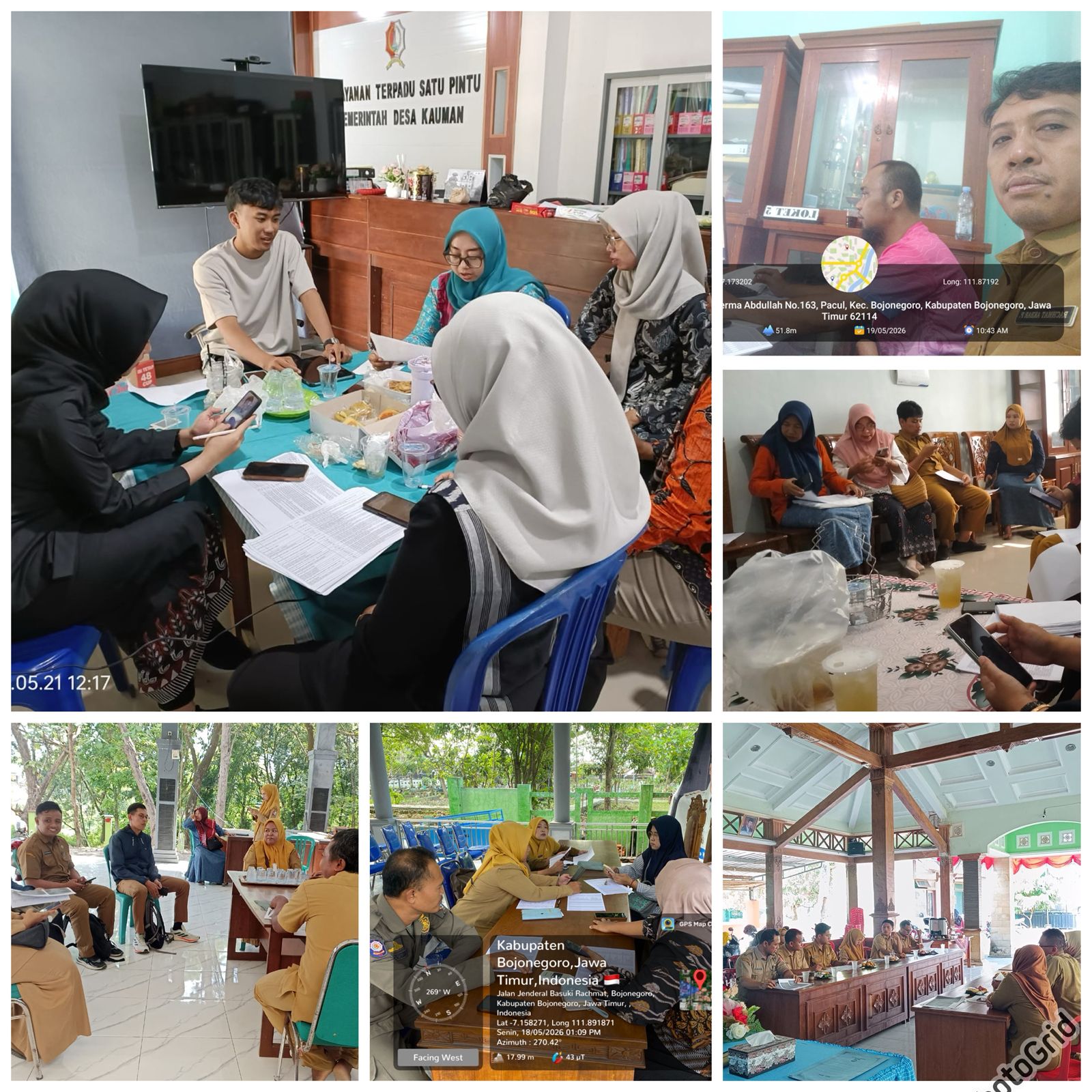 Akurasi Data Jadi Prioritas, ASN Kecamatan Bojonegoro Turun Lapangan Sisir Data Anomali