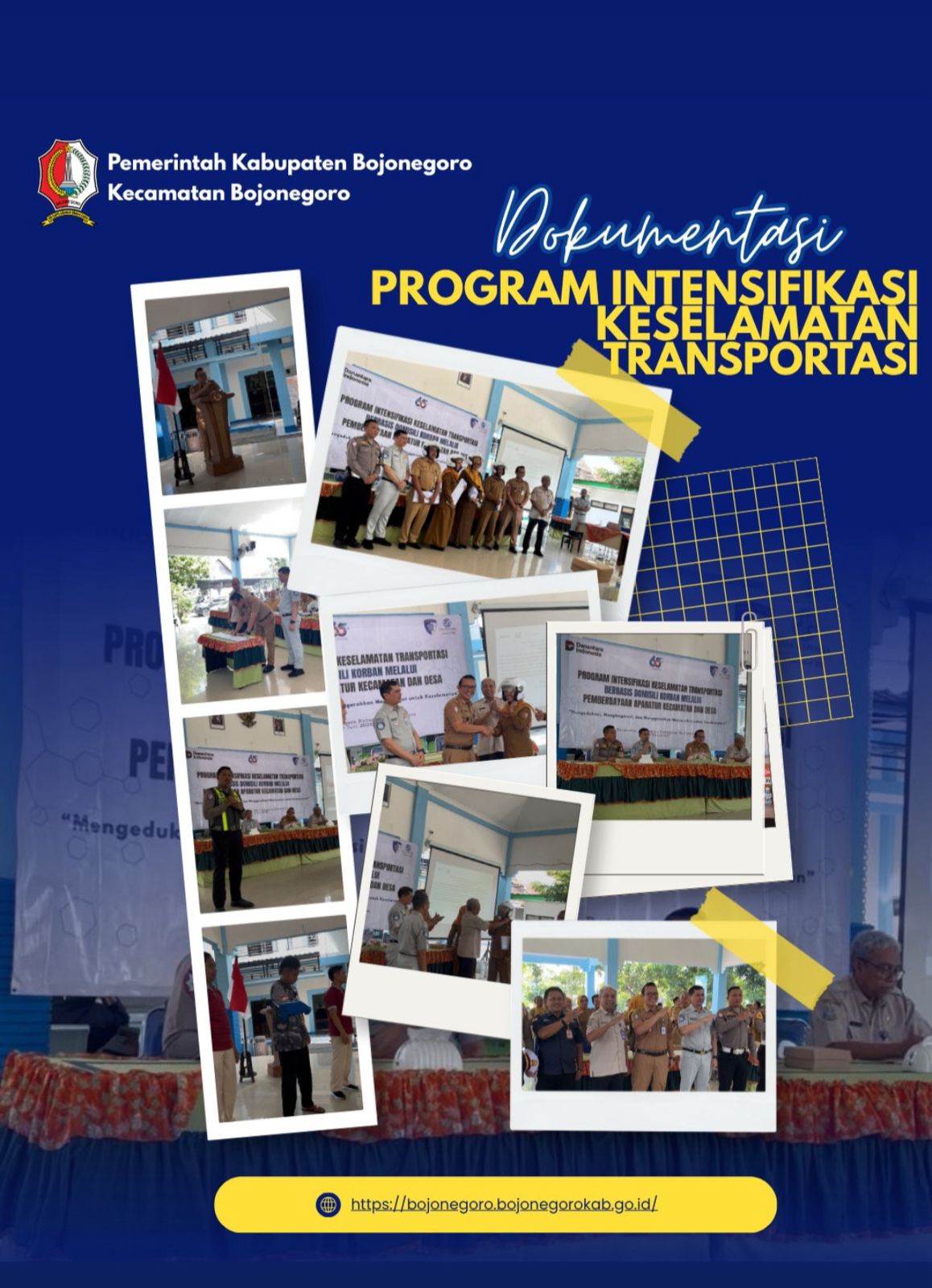 Jasa Raharja Gelar Program Intensifikasi Keselamatan Transportasi di Kecamatan Bojonegoro