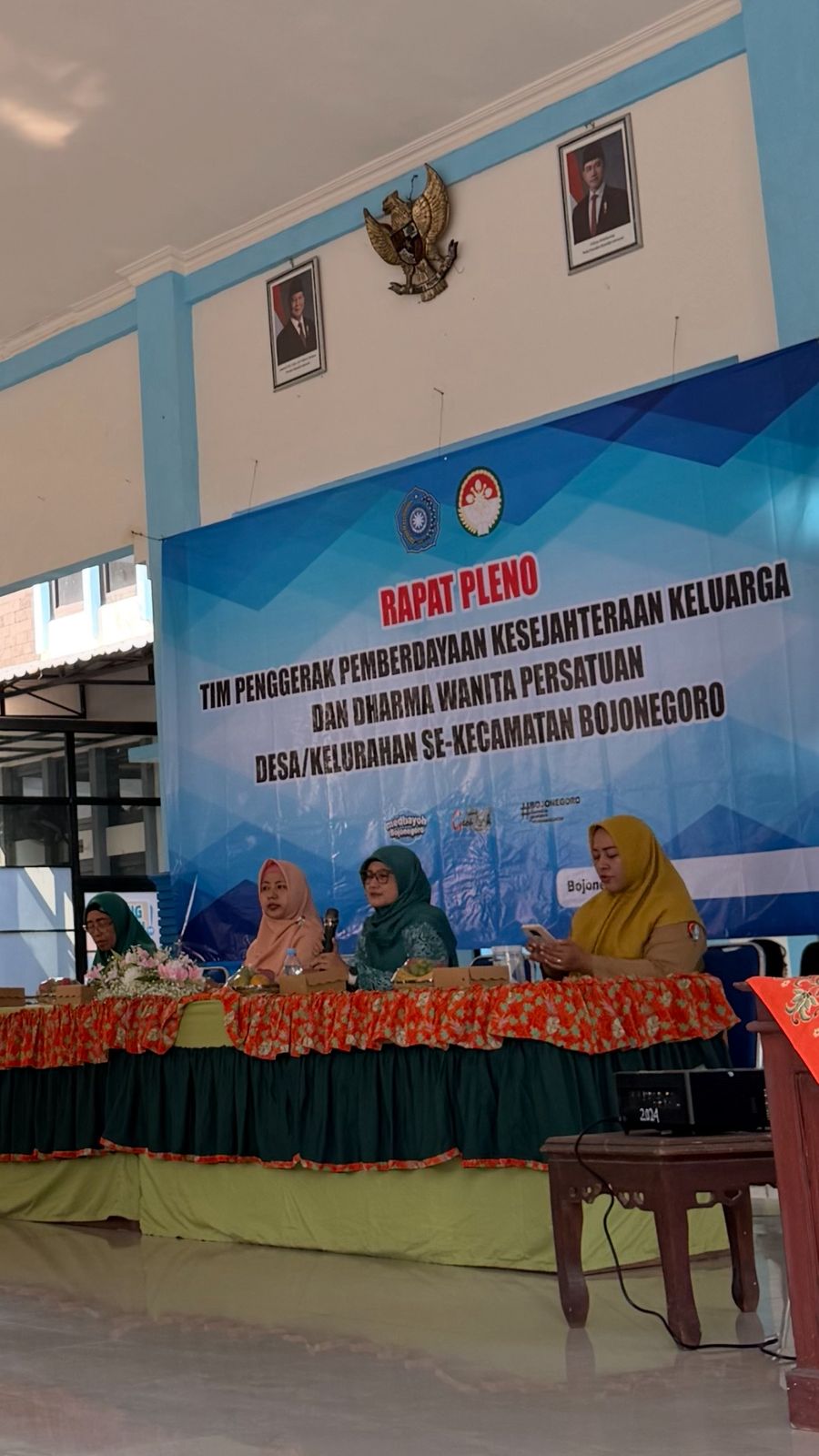 Perkuat Sinergi Program Kerja, TP PKK dan DWP Se-Kecamatan Bojonegoro Gelar Rapat Pleno