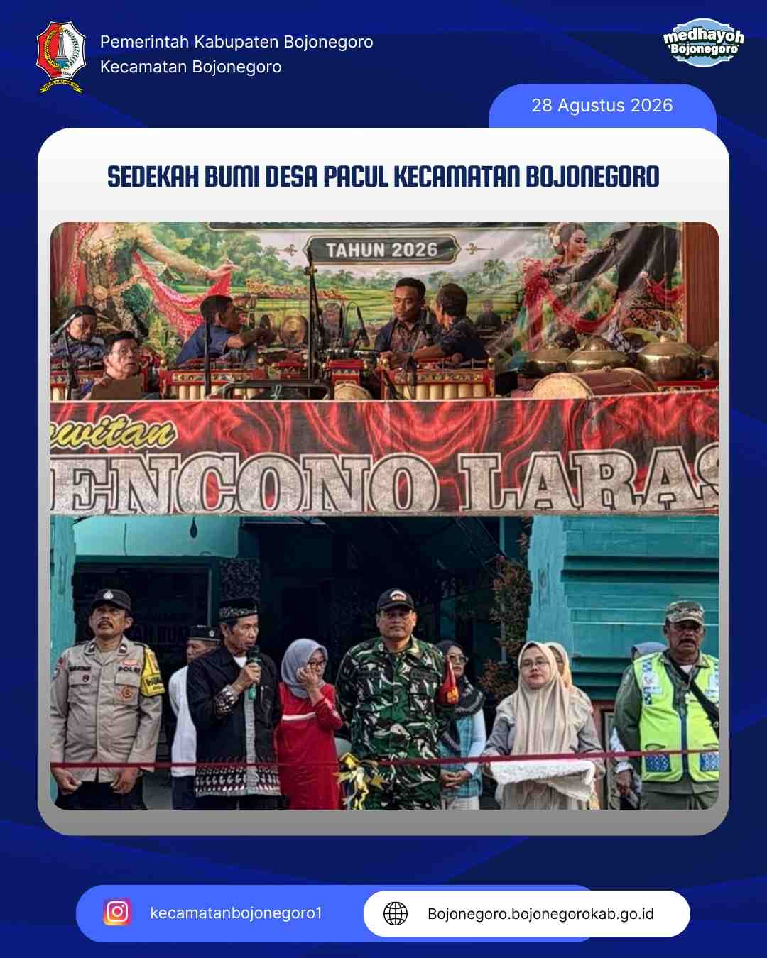 Desa Pacul Gelar Sedekah Bumi dan Bazar UMKM 2026 sebagai Wujud Syukur dan Pemberdayaan Ekonomi