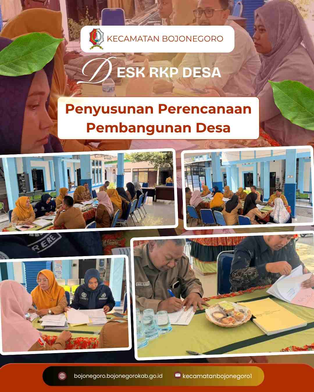 Kecamatan Bojonegoro Gelar Desk RKP Desa untuk Perkuat Perencanaan Pembangunan Desa