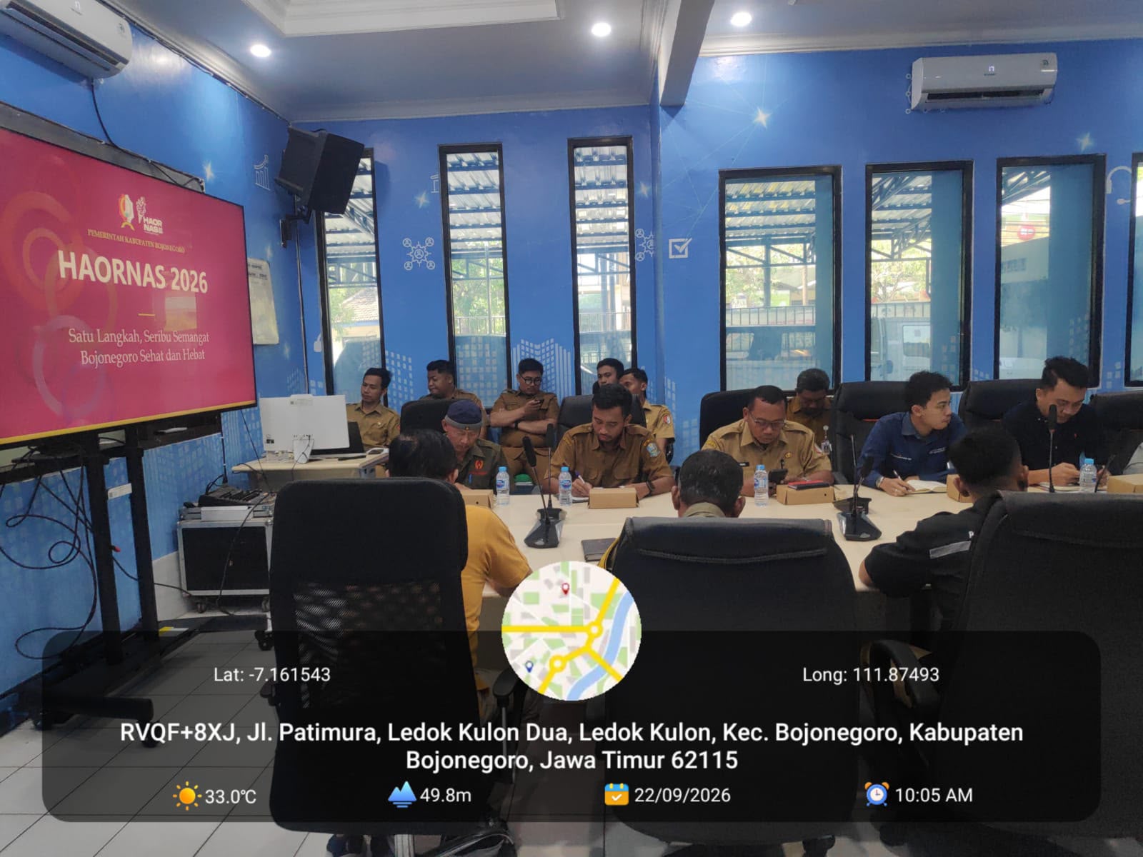 Satu Langkah, Seribu Semangat: Kecamatan Bojonegoro Matangkan Persiapan HAORNAS 2026