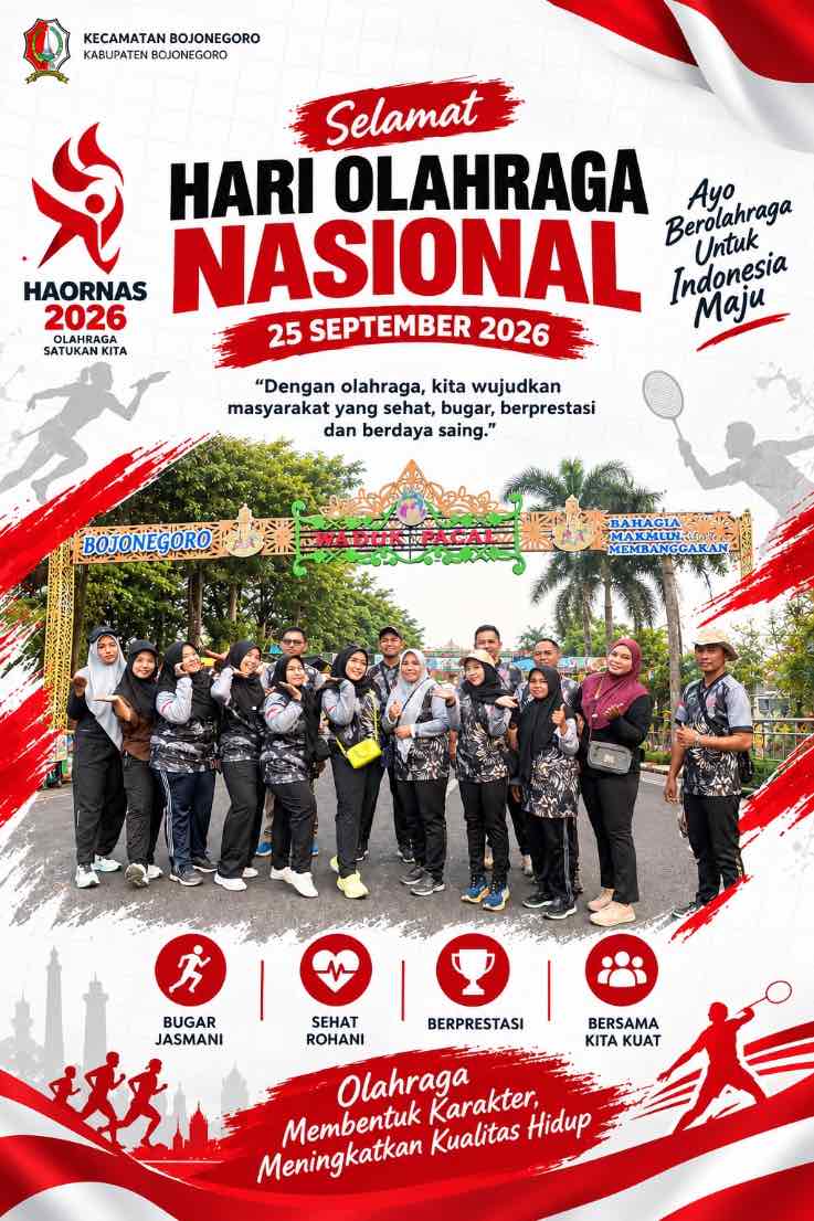 SELAMAT HARI OLAHRAGA NASIONAL (HAORNAS) 2026!