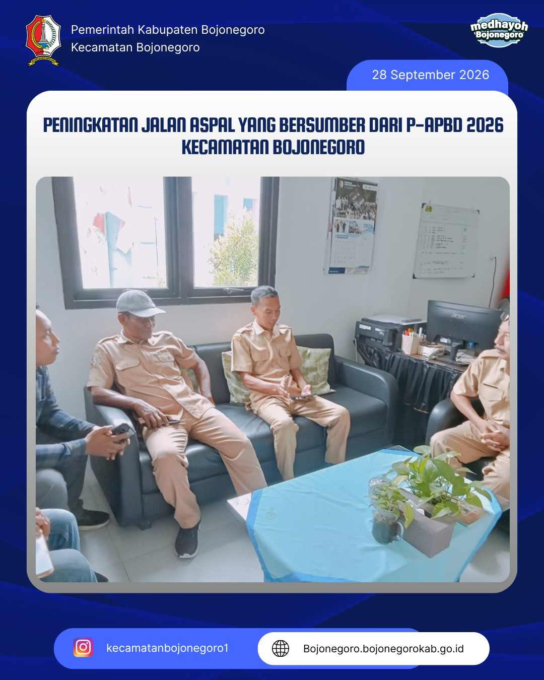 Peningkatan Jalan Aspal Bersumber dari P-APBD 2026 Dilanjutkan dengan Survey Lapangan