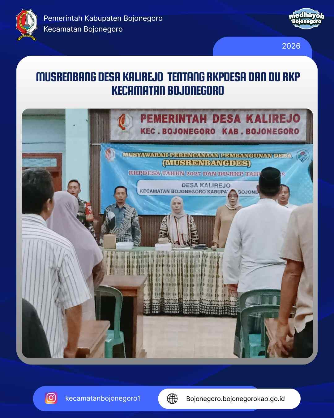 Musrenbangdes Kalirejo 2026: Tampung Aspirasi Warga untuk RKPDes Tahun 2027 dan DU RKP 2028