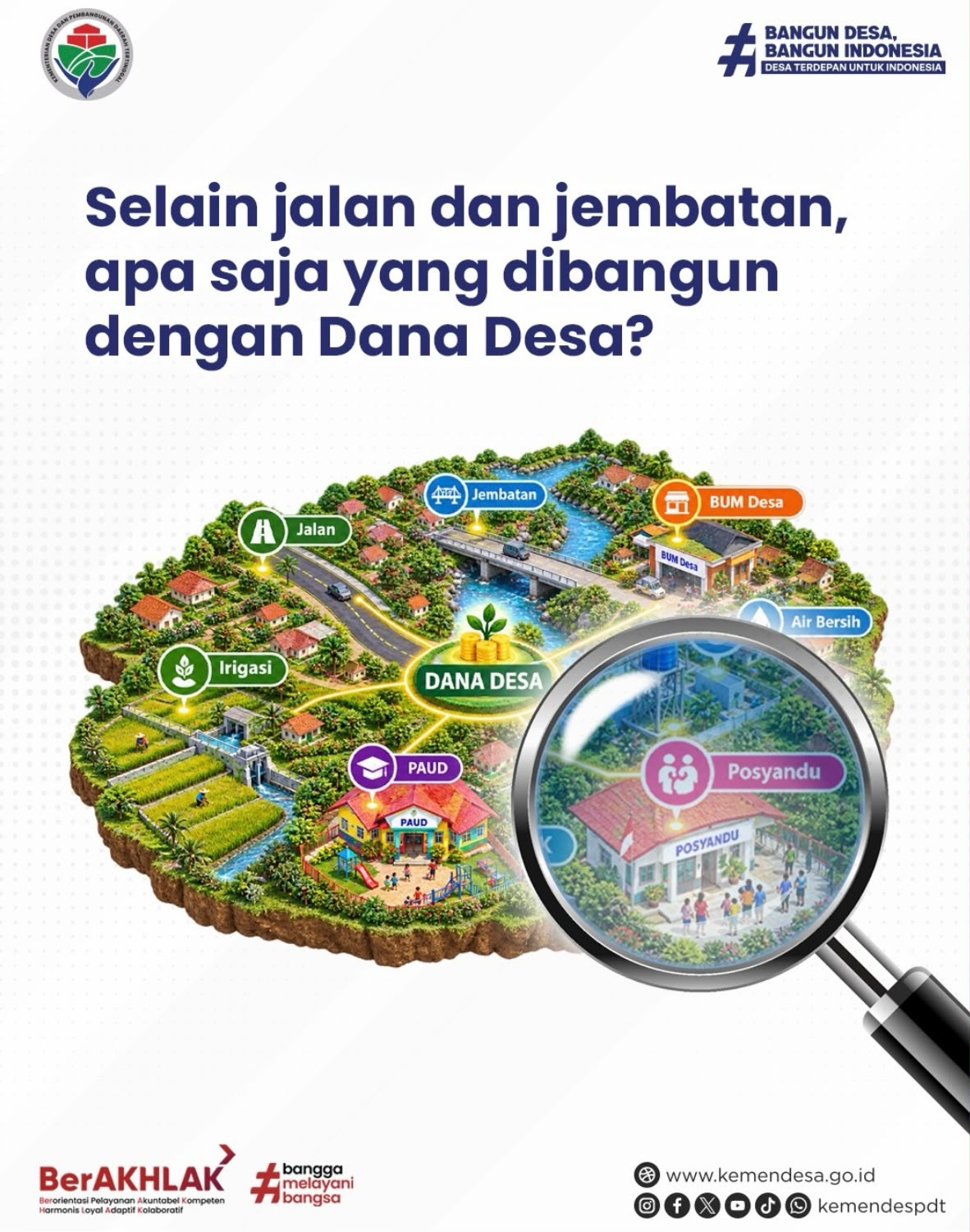 Dana Desa Bukan Sekadar Jalan dan Jembatan, Ini Ragam Manfaatnya bagi Masyarakat Desa