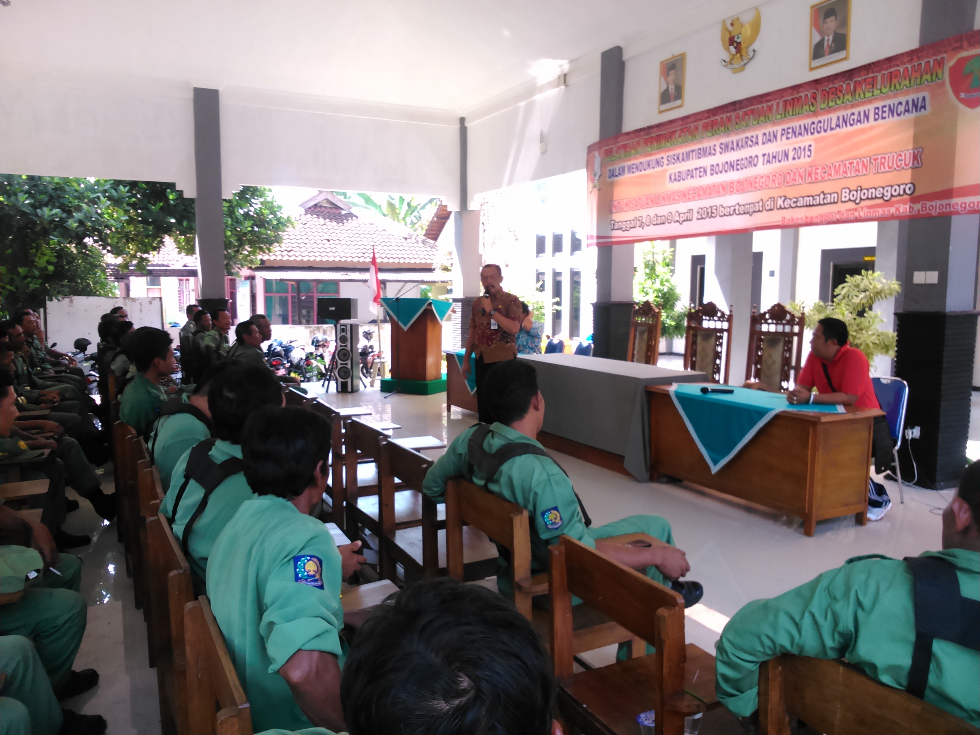 Pembekalan Oleh Camat Bojonegoro